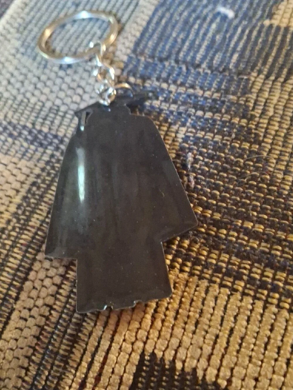 Graduation Gown Keychain - Black & Red Class of 2025